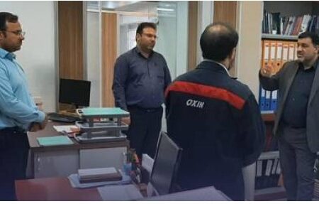 مدیر عامل فولاد اکسین خوزستان از واحد آموزش این شرکت بازدید کرد