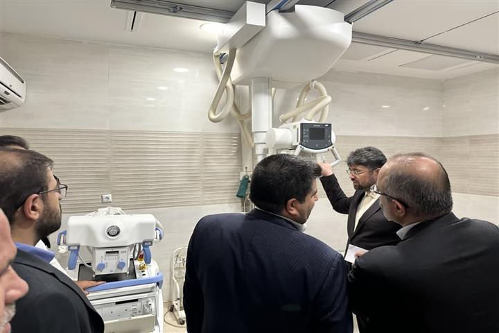 بازدید مدیرعامل سازمان تأمین‌اجتماعی از بیمارستان شهدای ۱۵ خرداد شهرستان ورامین