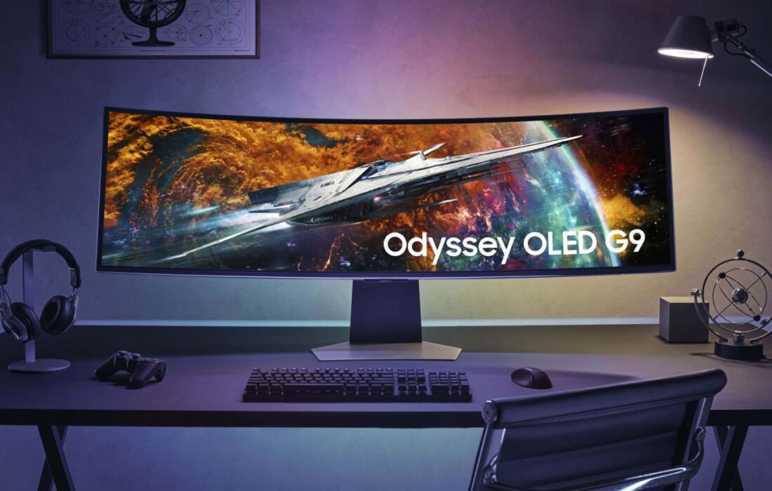 مانیتور گیمینگ Odyssey OLED G9 سامسونگ تحسین منتقدان را برانگیخت