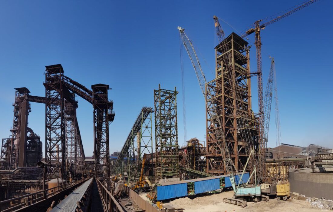 آخرین تجهیز از پازل مسیر انتقال گندله به کوره زمزم ۳ فولاد خوزستان تکمیل شد