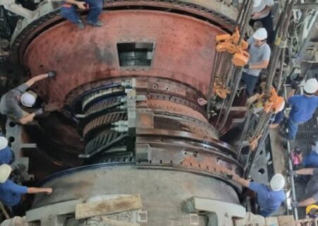 اجرای موفقیت‌آمیز تعمیرات ۲۵۰۰۰ ساعت (HGPI) توربین گاز کلاس F مپنا در نیروگاه هنگام