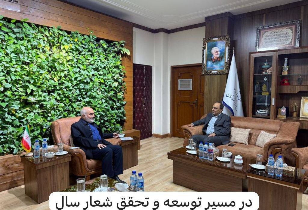دیدار مدیرعامل شرکت فولاد اکسین با استاندار خوزستان 