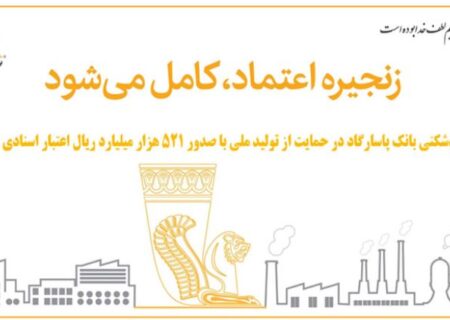 رکوردشکنی بانک پاسارگاد در حمایت از تولید ملی با صدور ۵۲۱ هزار میلیارد ریال اعتبار اسنادی داخلی