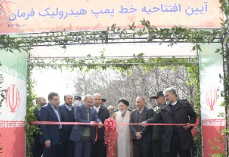 افتتاح خط تولید پمپ فرمان هیدرولیک در سایپا آذربایجان