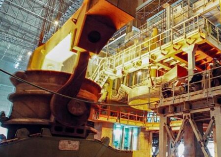 تولید یک‌میلیون و ۲۰۵ هزار تن فولاد مذاب در واحد فولادسازی با بالاترین کیفیت