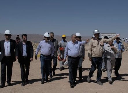 دکتر سعدمحمدی از پروژه احیا مستقیم فولاد اقلید بازدید کرد