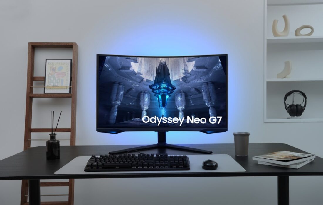 بررسی مانیتور گیمینگ Odyssey Neo G7 سامسونگ: سفری به قلب بازی‌ها