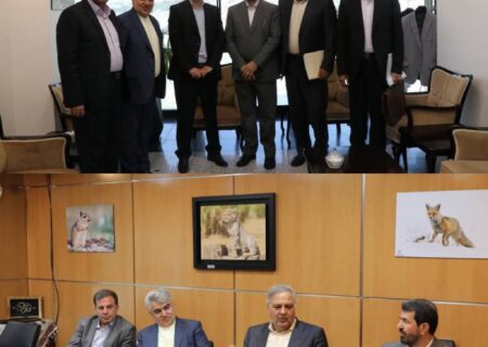 دیدار نوروزی مدیر عامل و عضو هیات مدیره صبانور با دکتر ملانوری استاندار همدان ودکتر رنجبرزاده رئیس مجمع نمایندگان استان همدان